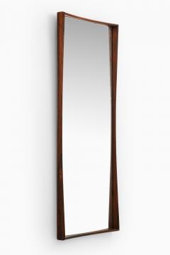 Rimbert Sandholt Rare Mirror with Rosewood Frame by Rimbert Sandholt 1950s - 4443579