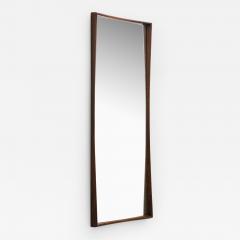 Rimbert Sandholt Rare Mirror with Rosewood Frame by Rimbert Sandholt 1950s - 4444235