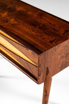 Rimbert Sandholt Side Table Bedside Table Produced by Glas Tr Hovmantorp - 1906728