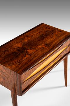 Rimbert Sandholt Side Table Bedside Table Produced by Glas Tr Hovmantorp - 1906731