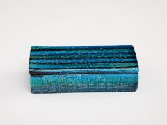 Rimini Blu Handcrafted Covered Box - 3486192