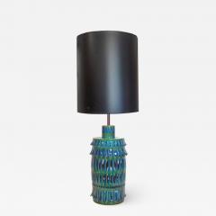 Rimini Blue Mid Century Table Lamp - 1589967