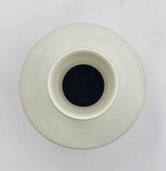 Rina Menardi Rina Menardi Luna White Ceramic Vase Hand Made Italy Italian Ceramics - 4727478