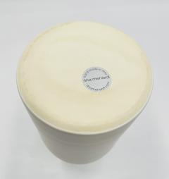 Rina Menardi Rina Menardi Luna White Ceramic Vase Hand Made Italy Italian Ceramics - 4727482