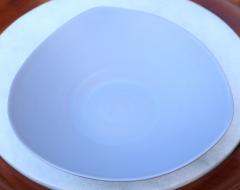 Rina Menardi Triangular Handmade Ceramic Soup Plate and Bowl - 267615