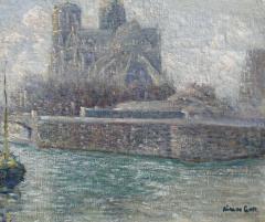 Rinaldo Cuneo View of Notre Dame from the Seine - 3856124