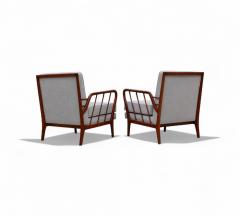 Rino Levi Armchairs in Caviuna wood Boucle Rino Levi 1960s Lot 394 - 4374875