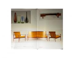 Rino Levi Grete Jalk Armchair in Caviuna Wood Fabric Rino Levi 1960s Lot 491C - 4378112