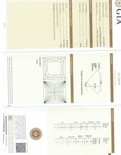 Ritani 1 02ct Princess Cut Diamond Engagement Ring - 4301843