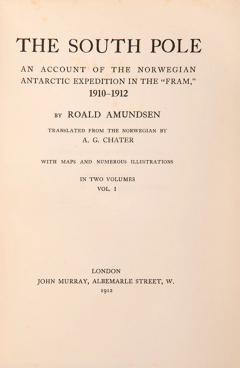 Roald AMUNDSEN The South Pole by Roald AMUNDSEN - 3885816