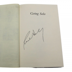 Roald Dahl Going Solo Signed by Roald Dahl First Edition in Original Dust Jacket 1986 - 3968157