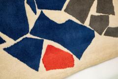Robert Arthur Goodnough Vintage Cubist Inspired Tapestry by Robert Goodnough USA circa 1980 - 4386510