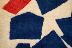 Robert Arthur Goodnough Vintage Cubist Inspired Tapestry by Robert Goodnough USA circa 1980 - 4386512