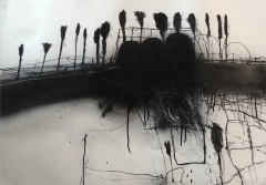 Robert Baribeau The Palms 5 Abstract painting 2023 - 3368606