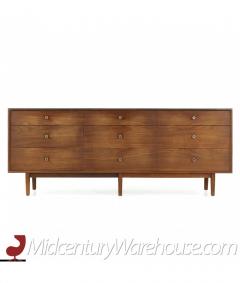 Robert Baron Robert Baron for Glenn of California Mid Century Walnut Lowboy Dresser - 3101688