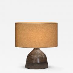 Robert Bentsen Model 378 Stoneware Table Lamp by Robert Bentsen Denmark ca 1960s - 4691944