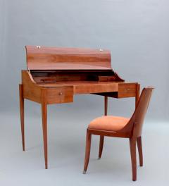 Robert Bloch Fine French Art Deco Palisander Desk and Chair by Robert Bloch - 3494850