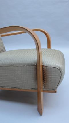 Robert Block Pair of Fine French 1930s Armchairs by Robert Block - 3924950