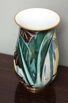 Robert Bonfils Art Deco Porcelain Vase by Robert Bonfils - 1581278