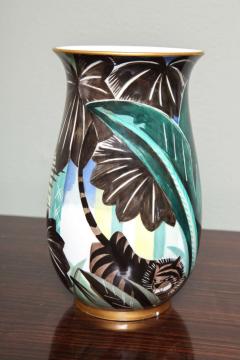 Robert Bonfils Art Deco Porcelain Vase by Robert Bonfils - 1581280