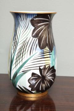 Robert Bonfils Art Deco Porcelain Vase by Robert Bonfils - 1581281