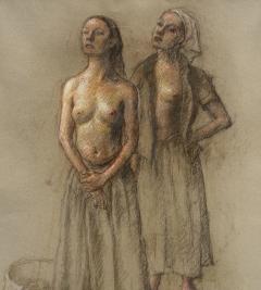 Robert Brackman Standing Female Nudes  - 4796610