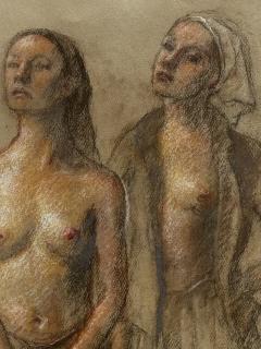 Robert Brackman Standing Female Nudes  - 4796614