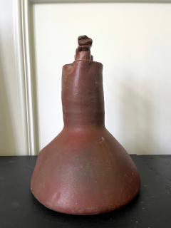 Robert Chapman Turner Sculptural Ceramic Handled Vase by Robert Turner - 1979758