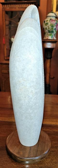 Robert Dale Tsosie Soul Mates Utah Alabaster Sculpture by RD Tsosie - 2142882