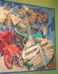 Robert Debieve Wall Hanging Mural by Robert Debieve - 878611