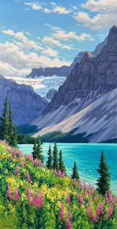 Robert E Wood Bow Lake Wildflowers - 4149192