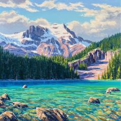 Robert E Wood Joffre Lake Afternoon - 3682081