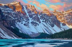 Robert E Wood Sunrise Peaks Moraine Lake - 4643713