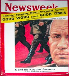 Robert Engle Cover of Newsweek Kruschev Russia March 16th 1959 - 3453665