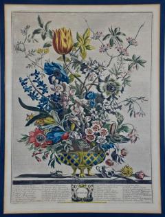 Robert Furber February Bouquet from The Twelve Months of Flowers series by Robert Furber - 2788386