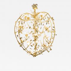 Robert Goossens Incredible Rosebush chandelier by Robert Goossens circa 1980 - 1056043