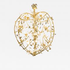 Robert Goossens Incredible Rosebush chandelier by Robert Goossens circa 1980 - 1056043