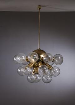 Robert Haussmann Extra Large Brass Half Sputnik Pendant - 2597180