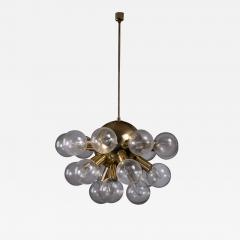 Robert Haussmann Extra Large Brass Half Sputnik Pendant - 2602377