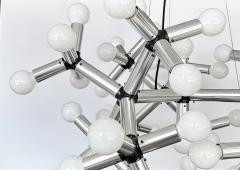 Robert Haussmann Robert Haussmann Monumental 50 Light Molecule Light Structure Chandelier - 3300307