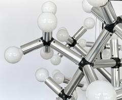 Robert Haussmann Robert Haussmann Monumental 50 Light Molecule Light Structure Chandelier - 3300308