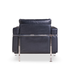 Robert Haussmann Robert Haussmann for De Sede Mid Century Black Leather Chairs Pair - 4710739