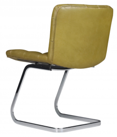 Robert Haussmann Set six Robert Hausmann RH 304 leather dining chairs - 2857995