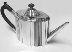 Robert Hennell Georgian Sterling Silver Teapot London 1794 Robert Hennell - 2628133