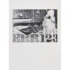 Robert Indiana Err from The International Anthology of Contemporary by ROBERT INDIANA - 3310730