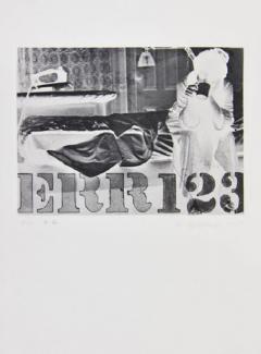 Robert Indiana Err from The International Anthology of Contemporary by ROBERT INDIANA - 3312893