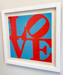 Robert Indiana Robert Indiana Philadelphia Love Pop Art Limited Edition Lithograph Signed - 3637387