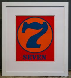 Robert Indiana Robert Indiana Robert Creeley number Seven  - 2557063