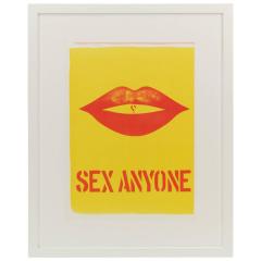 Robert Indiana Robert Indiana Sex Anyone Lithograph - 154513