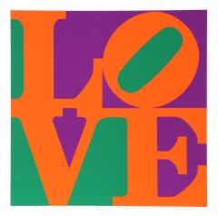 Robert Indiana The Garden of Love Suite of Six  - 165731